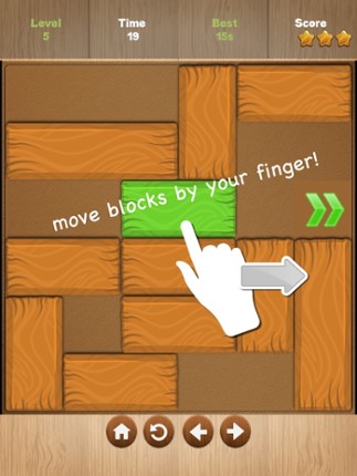 Unblock! - sliding puzzles Image