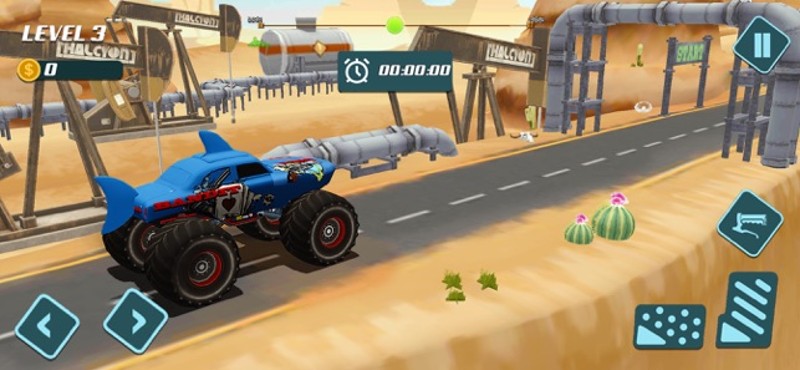 Xtreme Monster Truck Car Race screenshot