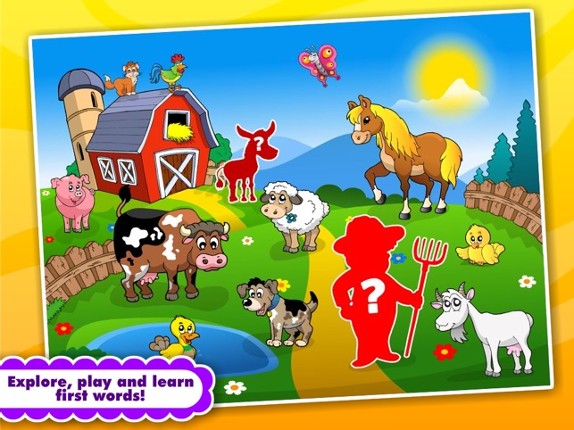Abby Monkey® Animated Shape Puzzle Builder Deluxe: First Words Learning Game for Toddlers and Preschool Explorers! screenshot