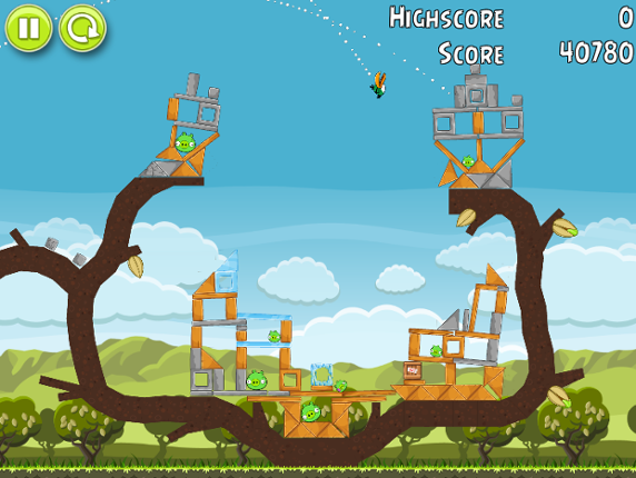Angry Birds Electron Ports screenshot