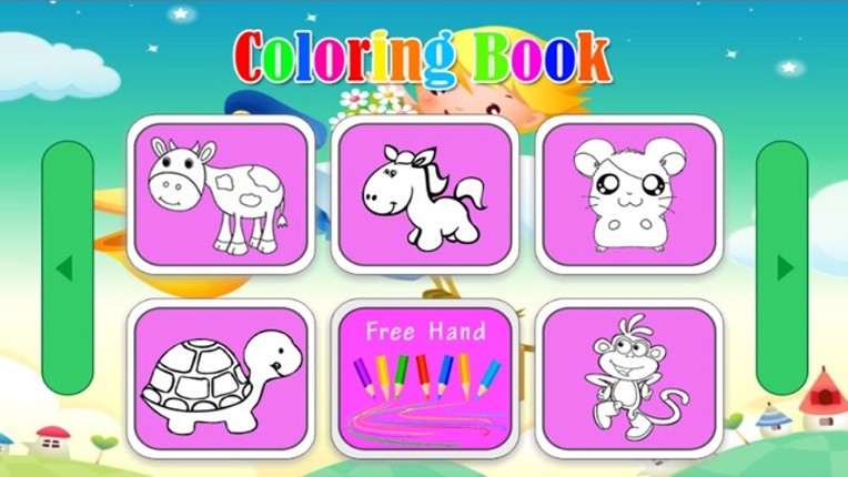 Best Animals Picture Coloring Book for kids screenshot
