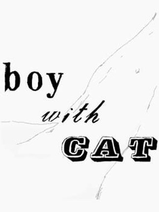 Boy With Cat Image