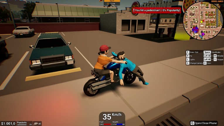 Courier Simulator screenshot