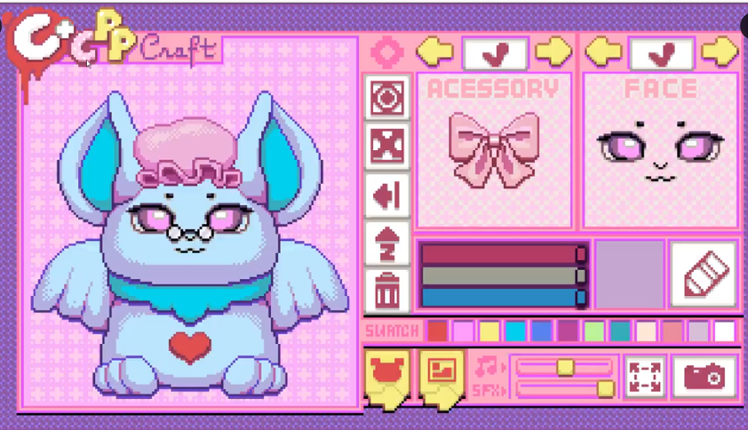 Creepy & Cute Pixel Plushy Craft screenshot