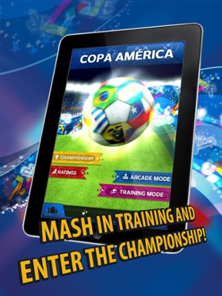 Free Kick - Copa America 2015 - Football FreeKick and Penalty shootout challenge screenshot