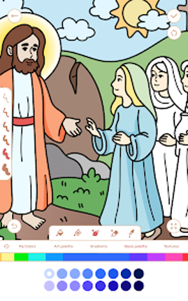 Cozy Bible: Coloring Games screenshot