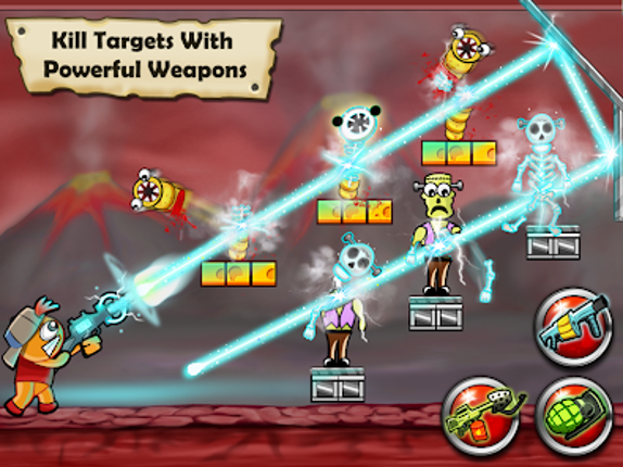 Bloody Monsters: Bouncy Bullet screenshot