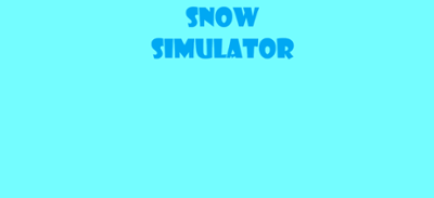 Snow Simulator Image