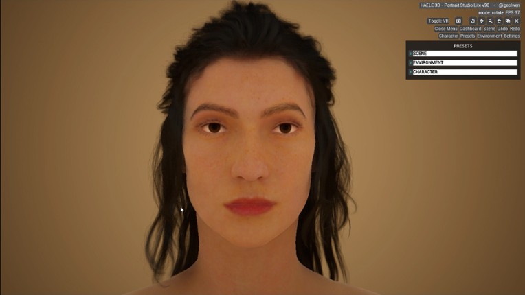 HAELE 3D - Portrait Studio Lite - Drawing References screenshot