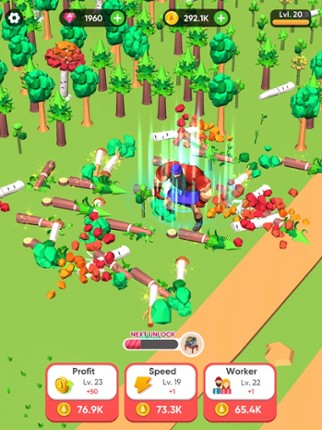 Idle Lumber Mill - Wood Game screenshot