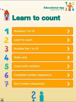 Learn to count 1 to 10 screenshot