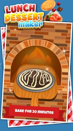 Lunch Dessert Food Maker Games for Kids Free screenshot
