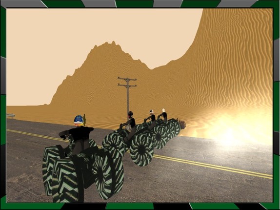 Most Reckless Quad Bike Racing Simulator in Desert screenshot