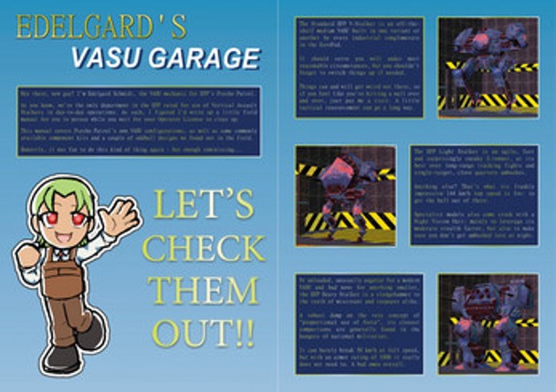 ORIENTATION: A Psycho Patrol Zinelet screenshot