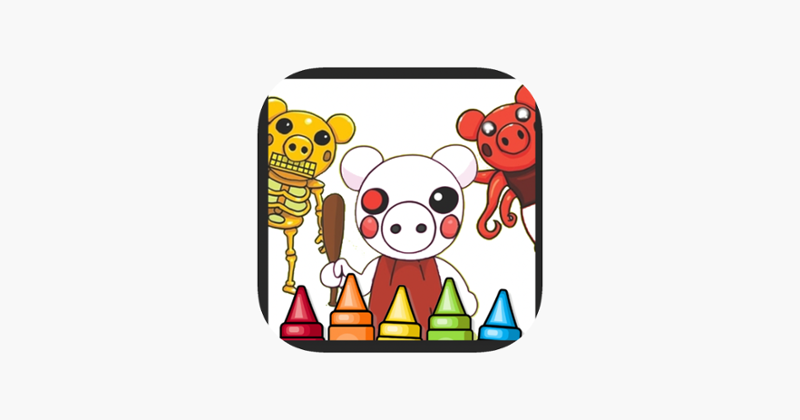 Pigg Coloring Book Image