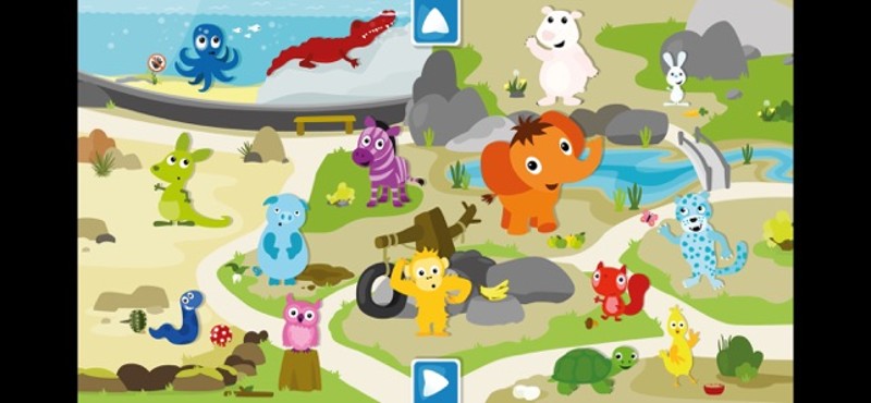 PumiLumi Touch Zoo screenshot