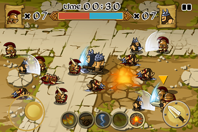 Spartans vs Vikings screenshot