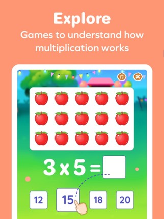 Splash Mini: Multiplication screenshot