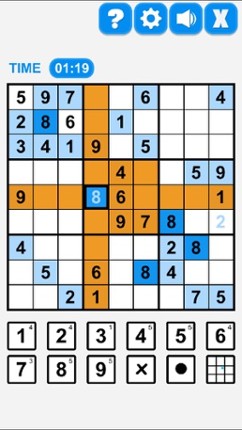 Sudoku Puzzle. screenshot