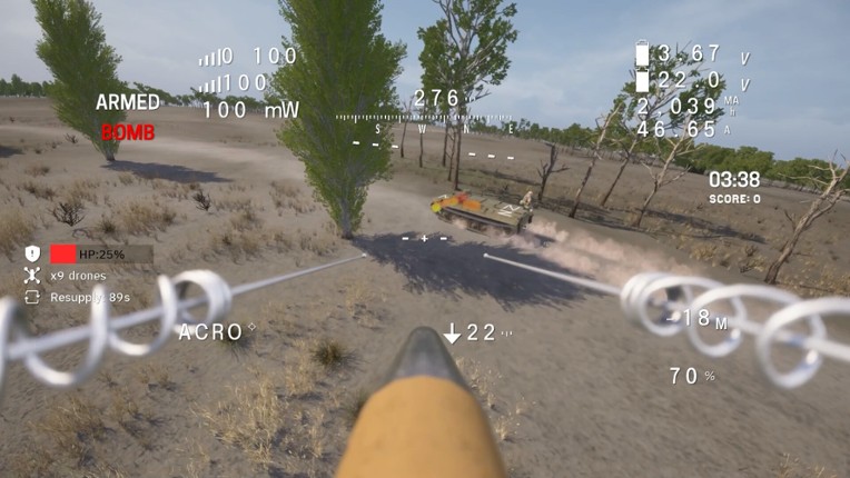 Ukrainian Fight Drone Simulator screenshot