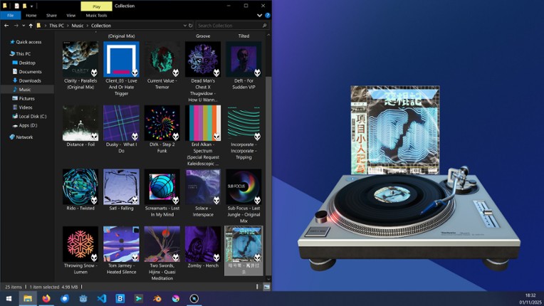 Vinyl Desktop screenshot