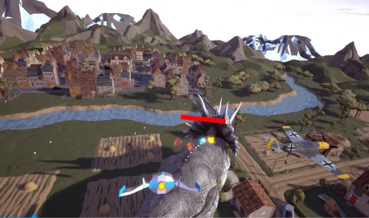 VR Dinosaur Invasion screenshot