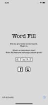 Word Fill - Fill in puzzles Image