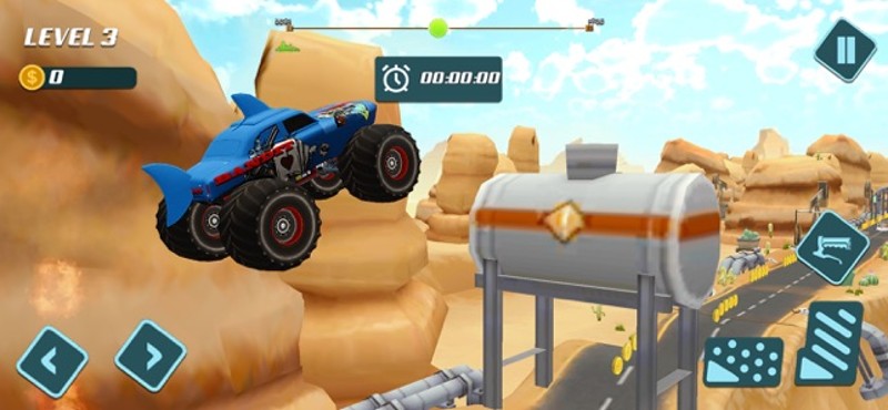 Xtreme Monster Truck Car Race screenshot