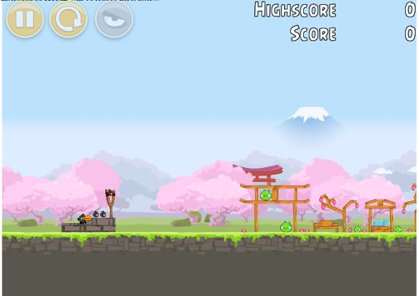 Angry Birds Electron Ports screenshot