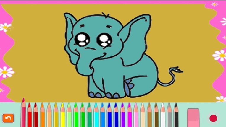 Best Animals Picture Coloring Book for kids screenshot