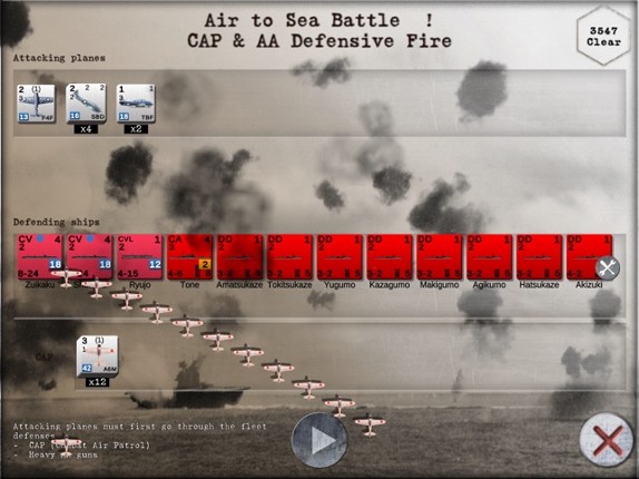 Carrier Battles screenshot