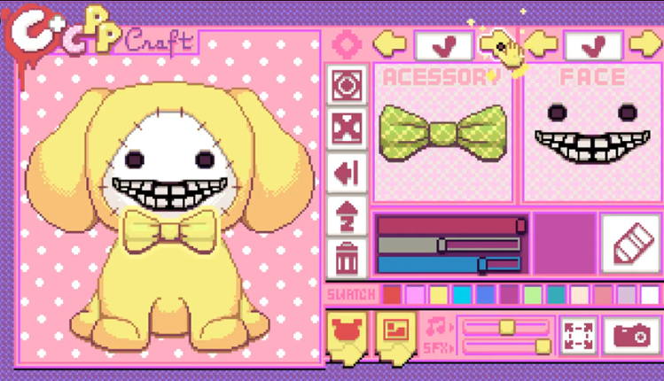 Creepy & Cute Pixel Plushy Craft screenshot