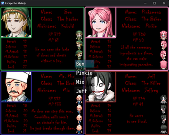 Escape the Malady Image