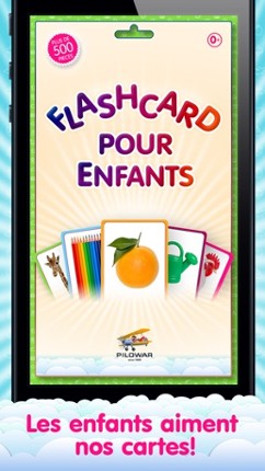 French Flashcards for Kids and logic game «Find a Picture» screenshot