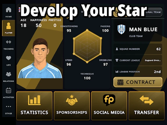 Soccer Player: Legend Path Image
