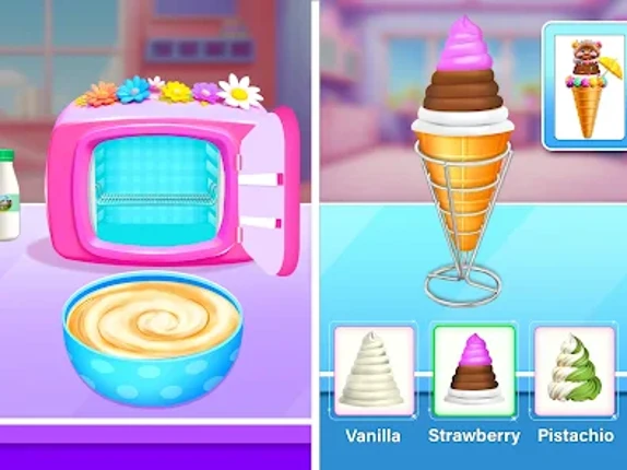 Sweet Ice Cream Maker Games screenshot