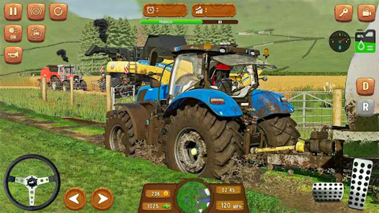 Farm Simulator Tractor Game screenshot