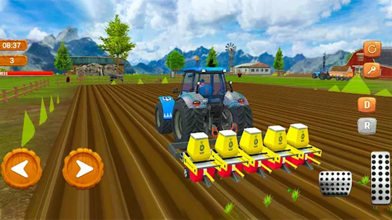Farm Simulator Tractor Game Image