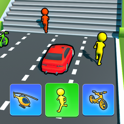 Shape Transform Race Game Game Cover