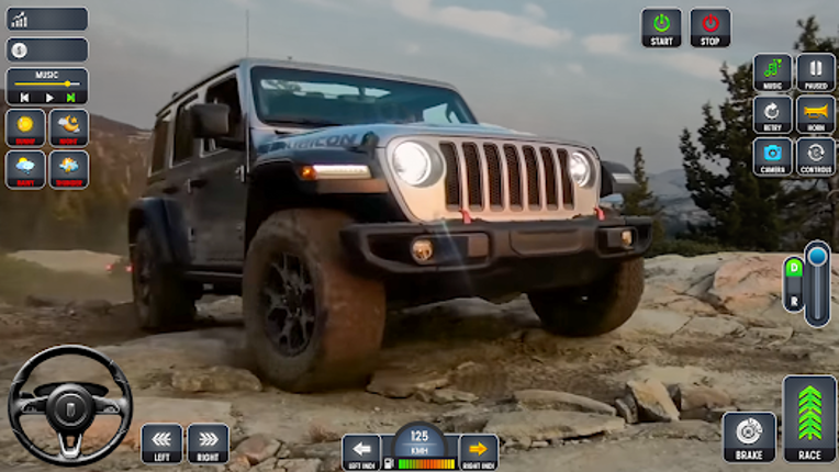 Offroad Jeep 4x4 Driving Sim screenshot