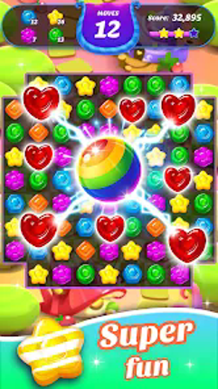 Gummy Candy Blast-Fun Match 3 screenshot
