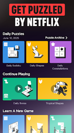 Netflix Puzzled screenshot