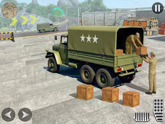 Army Cargo Truck Driving Games Image