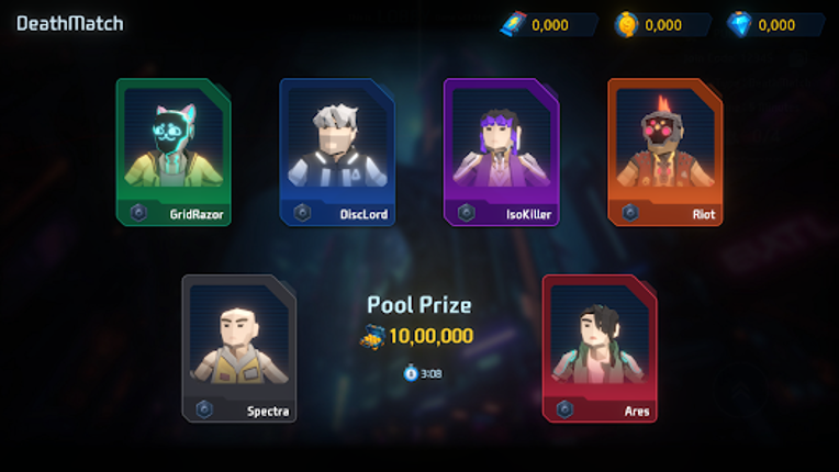 Neon Bike Battle screenshot