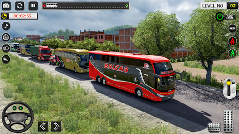Coach Bus Driving Game 3D screenshot