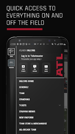 Atlanta Falcons Mobile screenshot