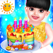 Baby Aadhya Birthday Cake Maker Cooking Game Image