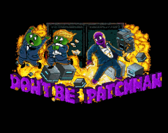 Patchman vs. Blue Squares Image