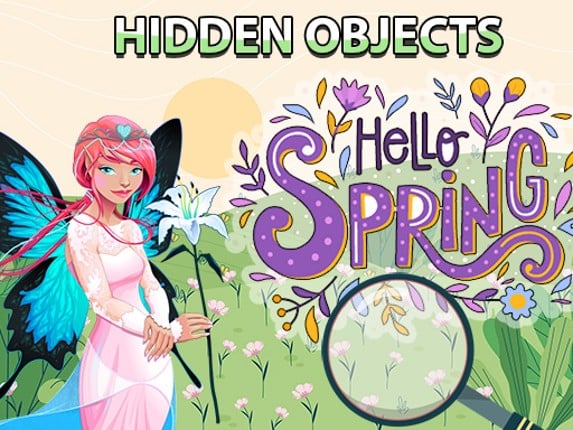 Hidden Objects Hello Spring Game Cover