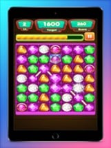 Jewels Link Puzzle Game - Awesome Jewel Mania Image